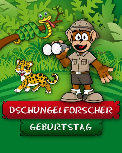 Dschungelforscher Geburtstag