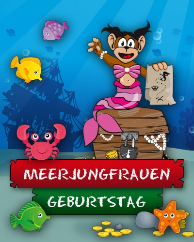 Meerjungfrauen Geburtstag