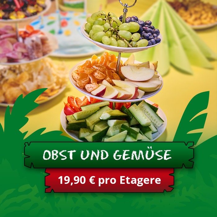 Obst und Gemüse 18,90 € pro Etagere
