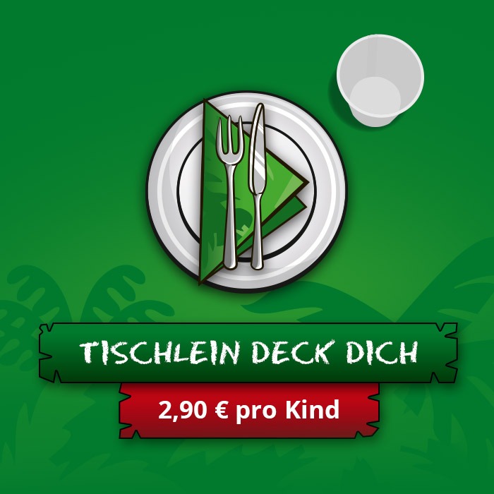 Tischlein Deck Dich 2,90 € pro Kind
