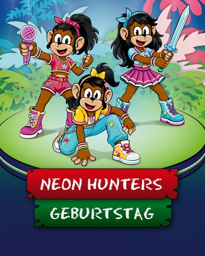 Neon-Hunters Geburtstag